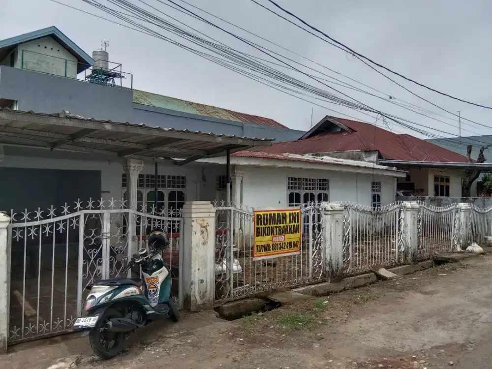 Dikontrakkan Rumah 1 Lantai, Jl. Sunu Kompleks Unhas, Jln. Sunu