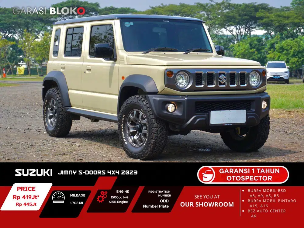 Odo 2rb - Suzuki Jimny 5-Doors  SUV 4X4 2023 / 2024