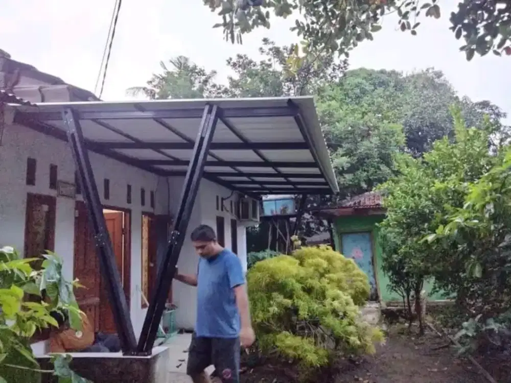 Kanopi Baja Ringan Atap Minimalis