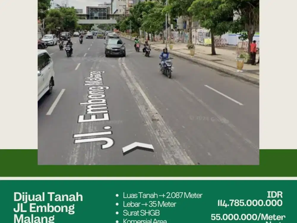 DIJUAL TANAH EMBONG MALANG SURABAYA