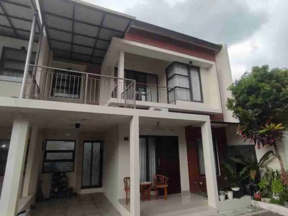 RUMAH FRESH 2 LANTAI HARGA 1 LANTAI HOUKERI CISARANTEN