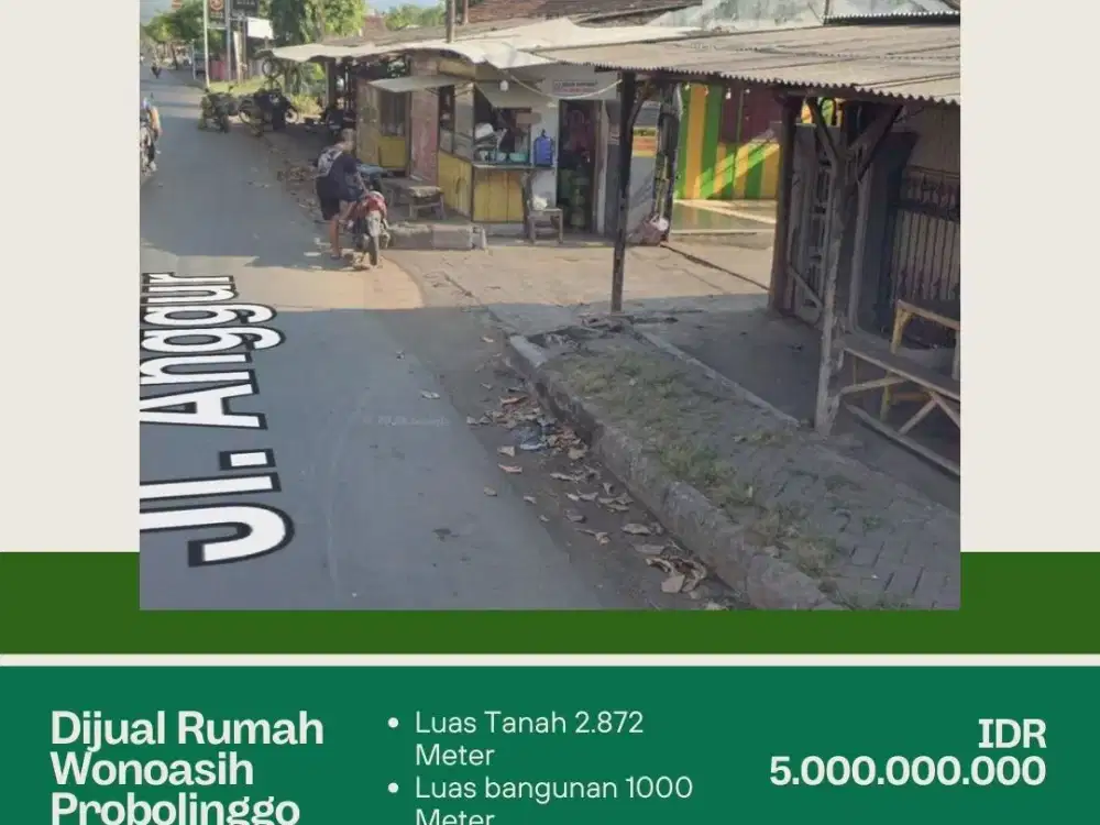 DIJUAL RUMAH DAN TOKO
