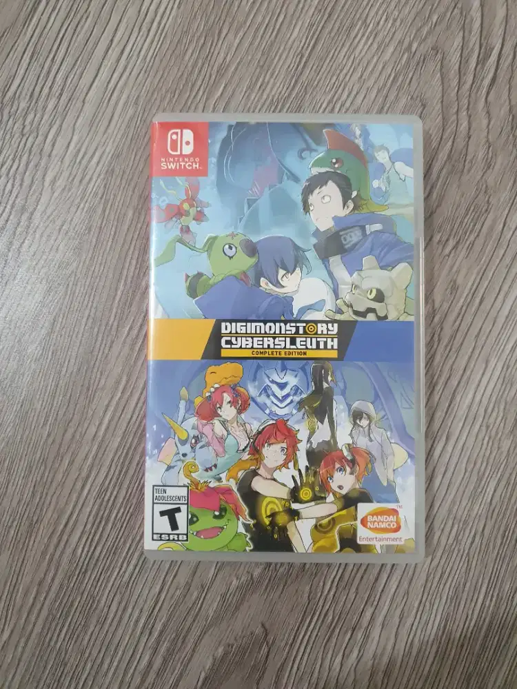 Game nitendo switch digimon cyber sleuth complete edition cartridge