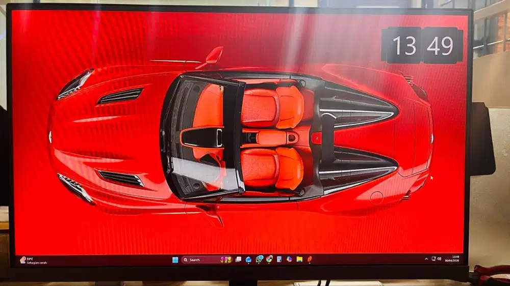 Jual Monitor 2nd Samsung 24 LIKE NEW!!