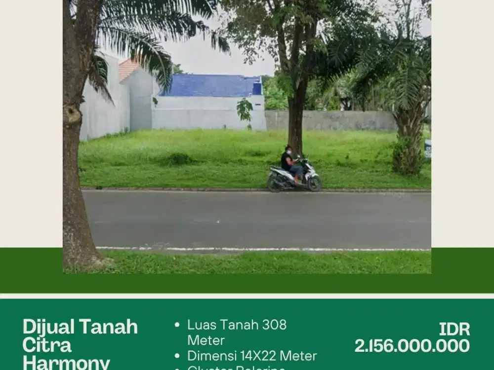DIJUAL TANAH DI DALAM CLUSTER CITRA HARMONY SIDOARJO