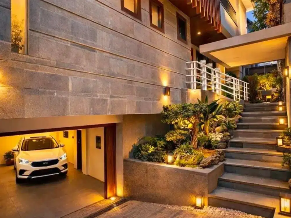 DIJUAL BUC RUMAH LUXURY – TAMAN WEDASARI, DENPASAR BARAT | BASEMENT, POOL, AKSES 8 METER