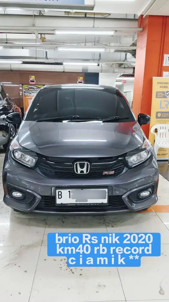 Honda Brio RS Cvt 2020 -  Km 40rban - Siap Pakai - Mgk Kemayoran