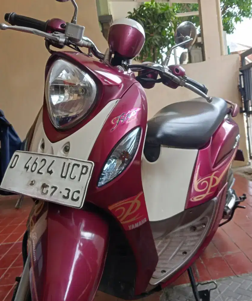 Yamaha Fino Premium Fi Ungu 2016 ori mulus mantap