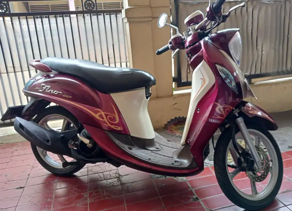 Yamaha Fino Premium Fi Ungu 2016 ori mulus mantap