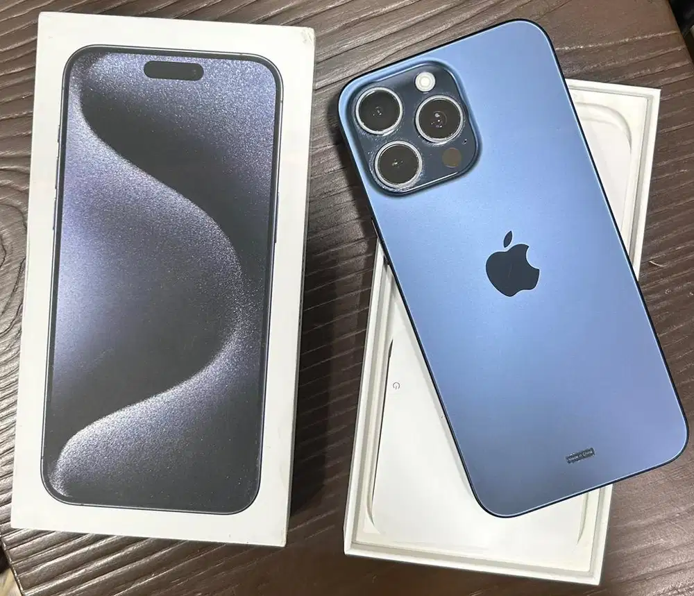 Iphone 15 Pro max 256gb blue Ibox fullset nominus
