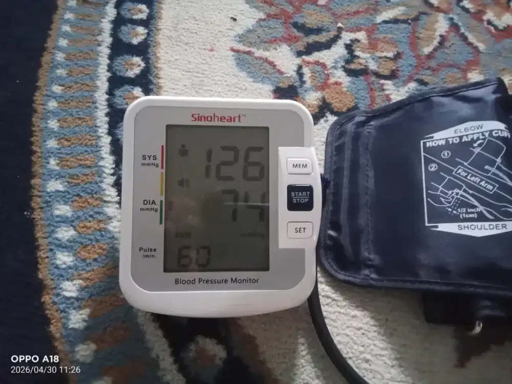 Alat tensi darah digital steno heart