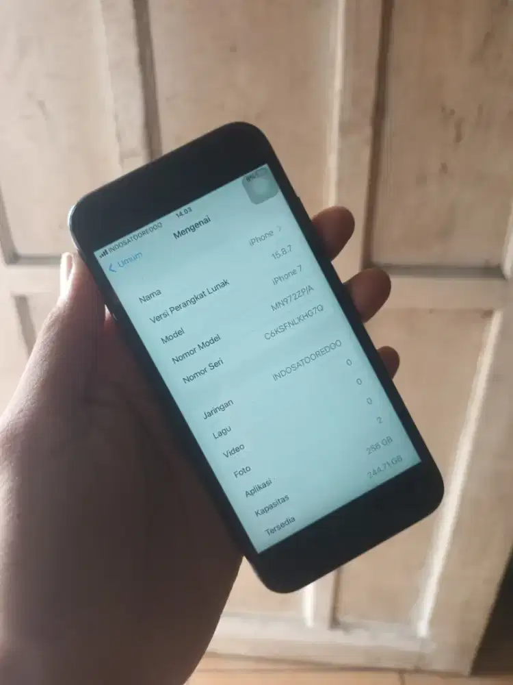 Iphone 7 256 ex inter allop hp+kabel data