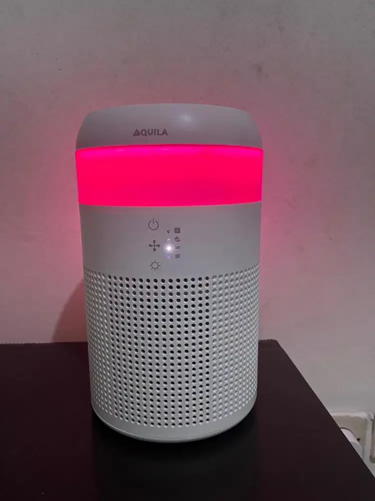 Air purifier ( penyaring udara/aroma terapi/lampu 7 warna )