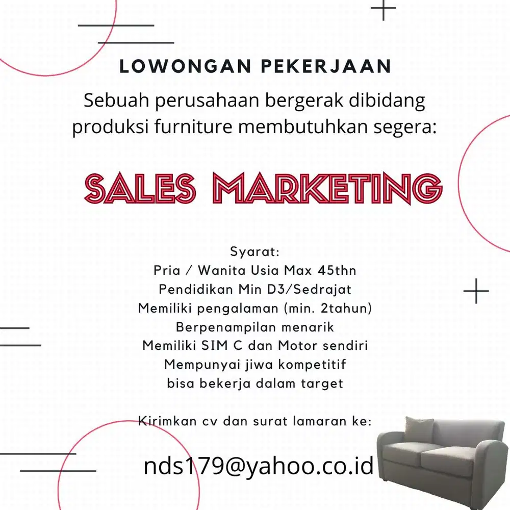 Marketing Perushaan Furniture