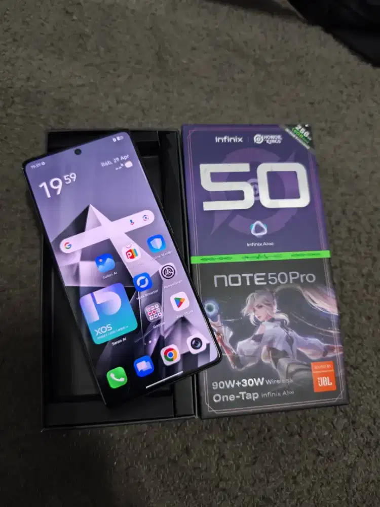 Infinix Note 50 Pro 8/256 Mulus Terawat