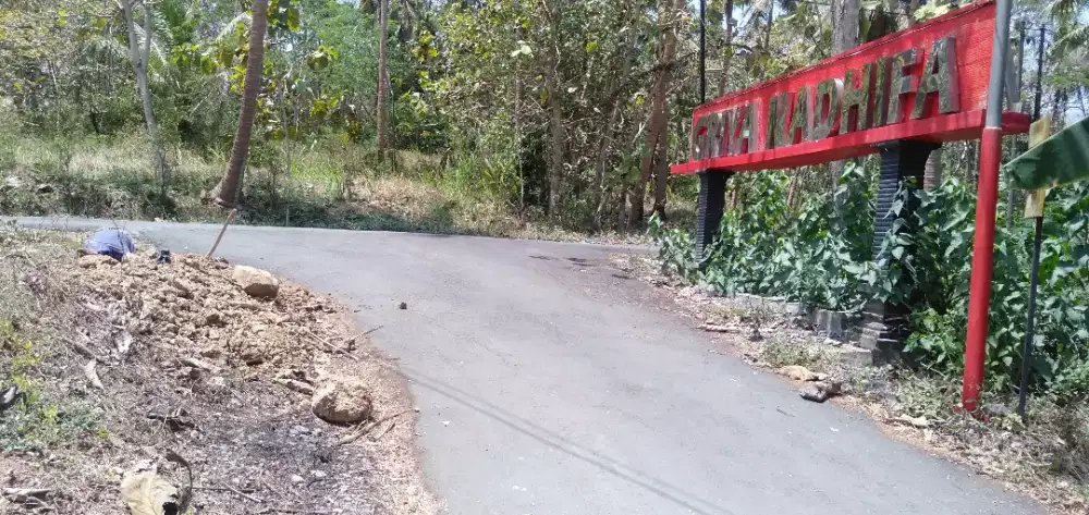 Buruan! tanah pinggir jalan aspal dekat polres Kulonprogo