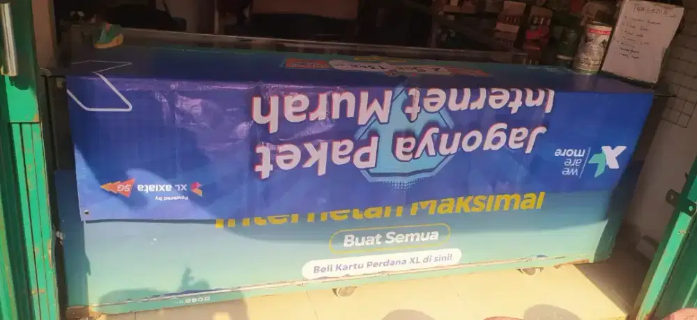 Dijual cepat etalase bentuk L
