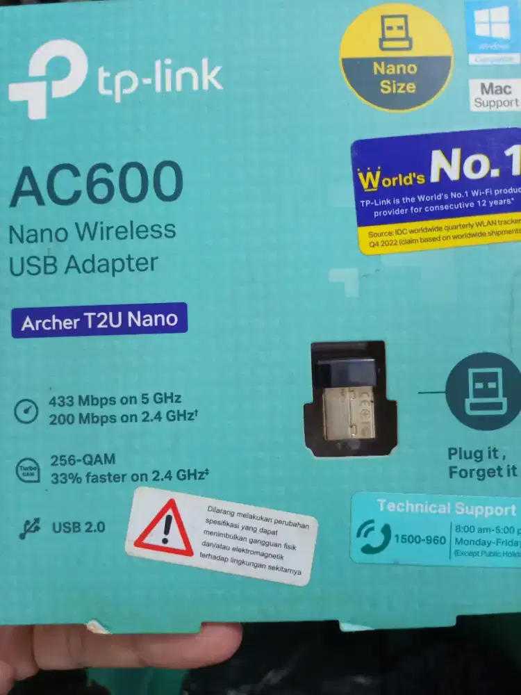 Nano wireless USB adapter seperti di foto