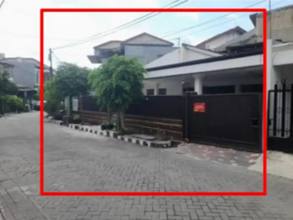 Dijual via lelang rumah di pradah kali Kendal dukuh pakis Surabaya