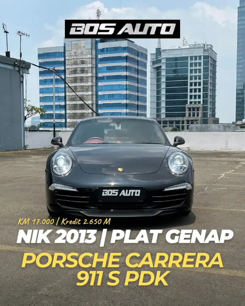 Porsche carrera 911 S 2013