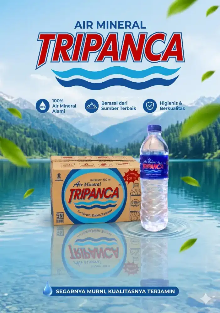 Free ongkir mineral Tripanca