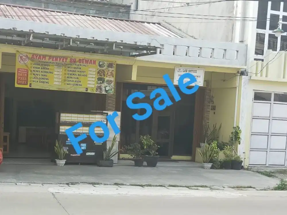 Ruko 2 Unit Akses Jalan 2 Mobil