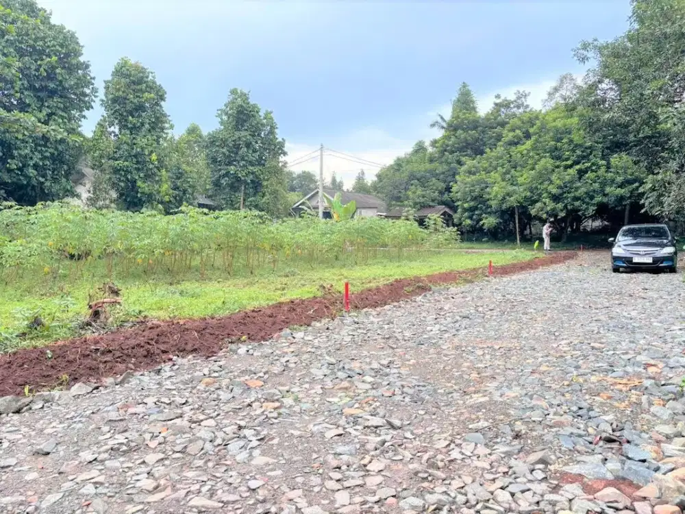Tanah Dijual Hanya 8 Menit ke Gerbang Tol Burangkeng - Setu