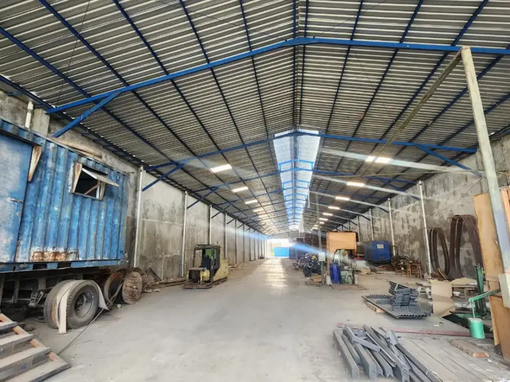 Dijual Gudang Zona Industri Lokasi Nguter, Sukoharjo Luas 3250m2