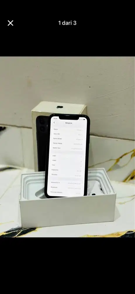 Iphone 11 64gb fullset inter
