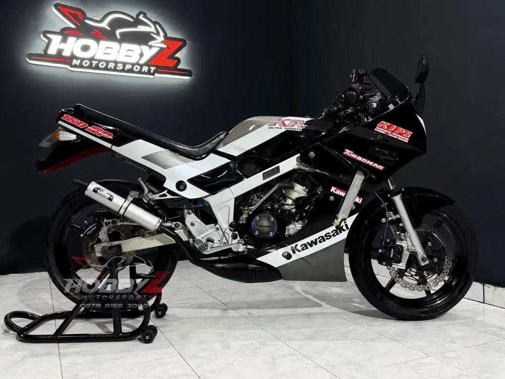 Kawasaki ninja 150 R 2015 SSR turbomag modif hedon rata kanan,istimewa