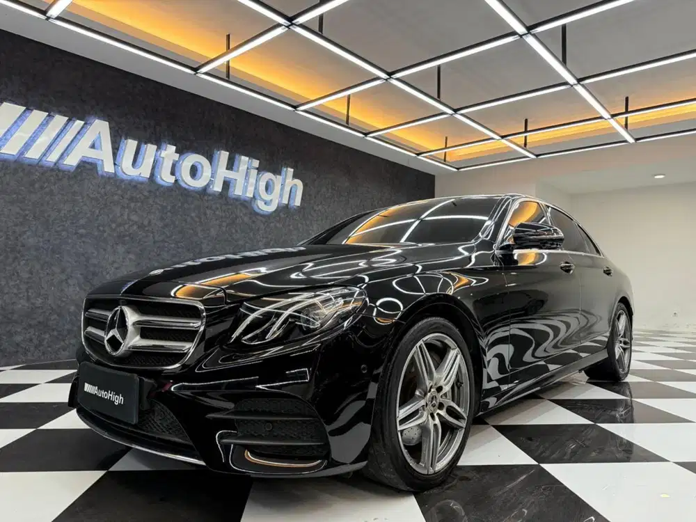 DP10% [Km28.000] E300 AMG 2017 Black Reg 2018 #AUTOHIGH