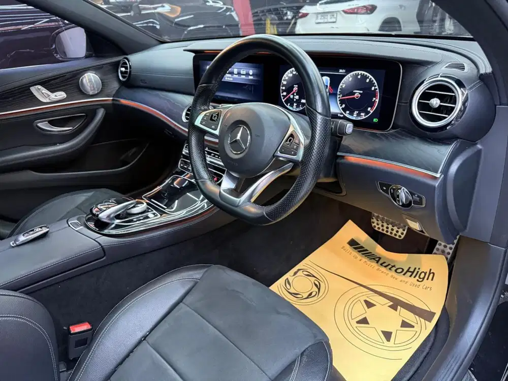 DP10% [Km28.000] E300 AMG 2017 Black Reg 2018 #AUTOHIGH