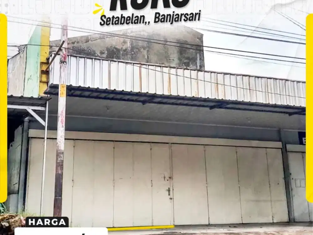 Sewa Ruko Strategis Jl. Letjend S. Parman Solo, Lokasi Prime di Pusat Niaga Setabelan dengan Lebar 10m!
