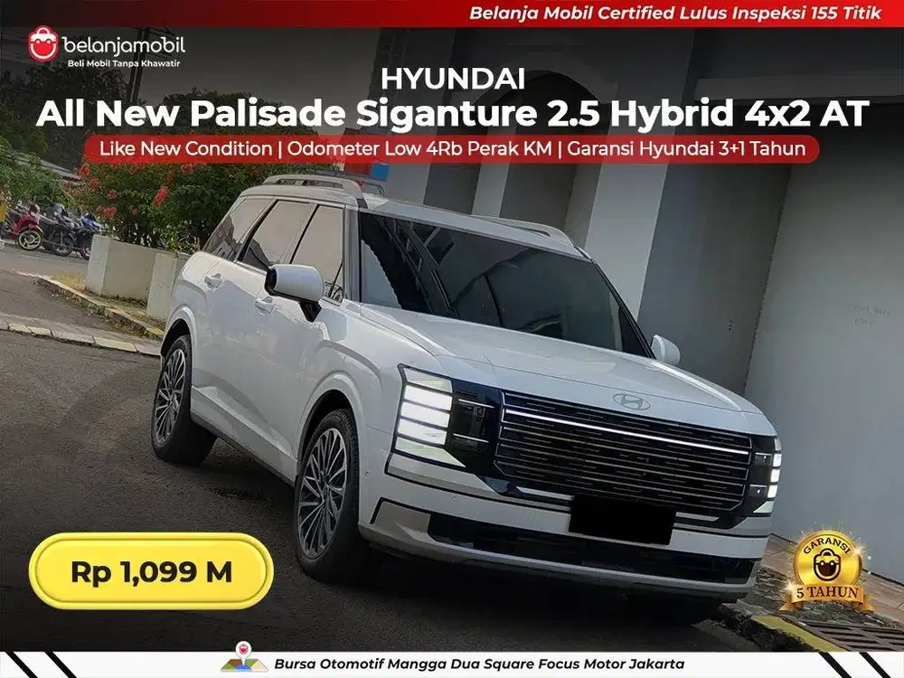 [ LOW KM 4RB ] Hyundai Palisade Siganture 2.5 Hybrid HEV 4x2 2025/2026