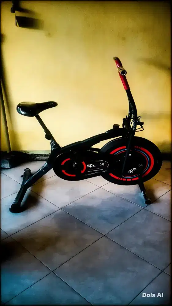 Sepeda statis jumbo tangan bisa gerak