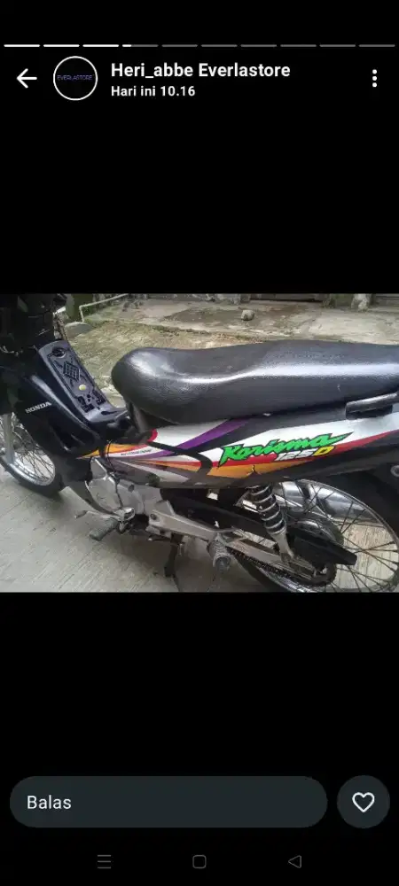 Honda kharisma tahun 2004