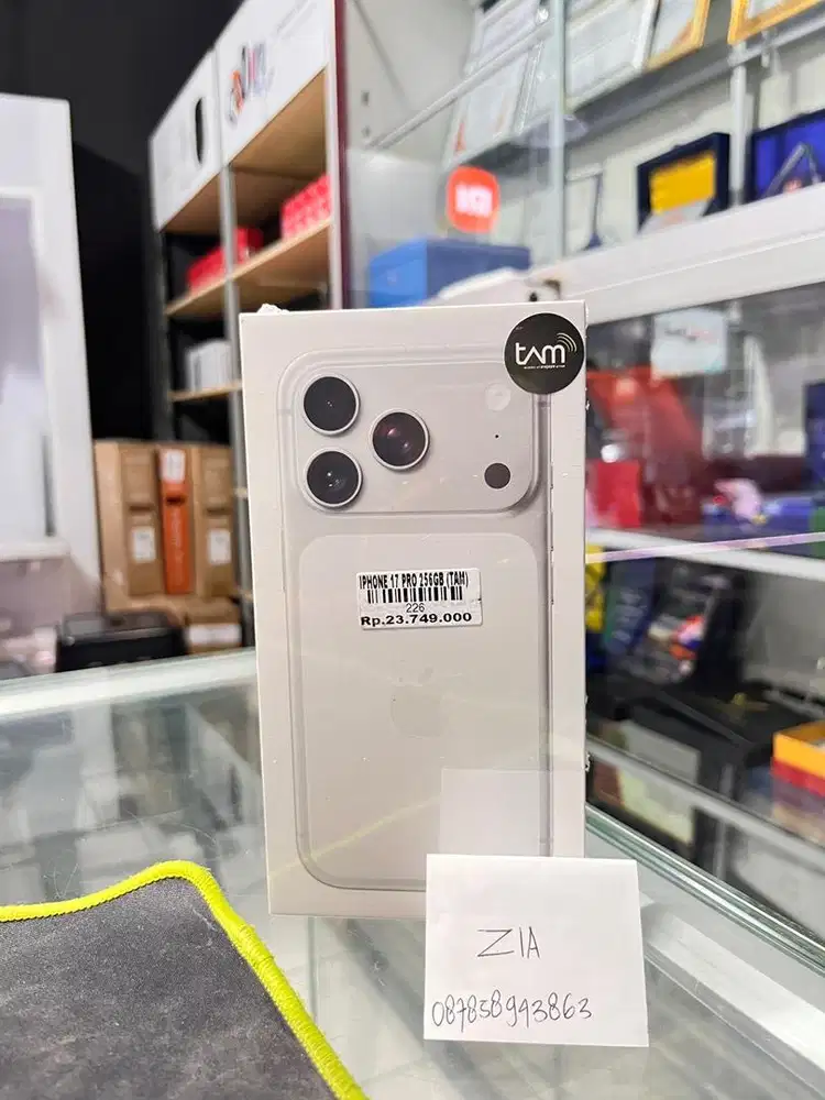 Iphone 17 pro 256gb ATLANTIS DAHSYAT