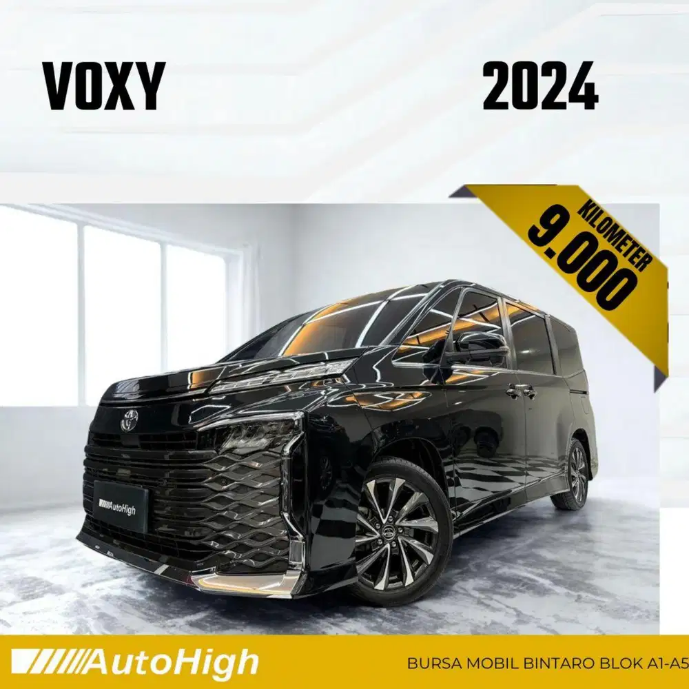 DP10% [Km9.000] Voxy 2024 Black Reg 2025 #AUTOHIGH