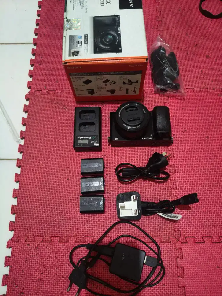 Kamera Sony a6000 fullset