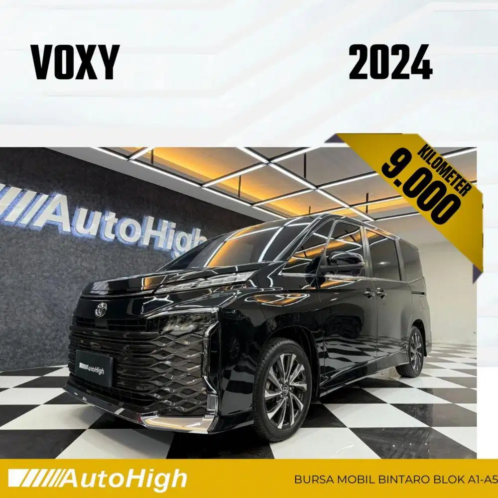 DP10% [Km9.000] Voxy 2024 Black Reg 2023 #AUTOHIGH