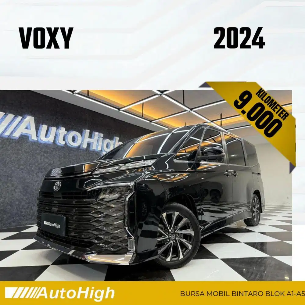 DP10% [Km9.000] Voxy 2024 Black Reg 2025 #AUTOHIGH