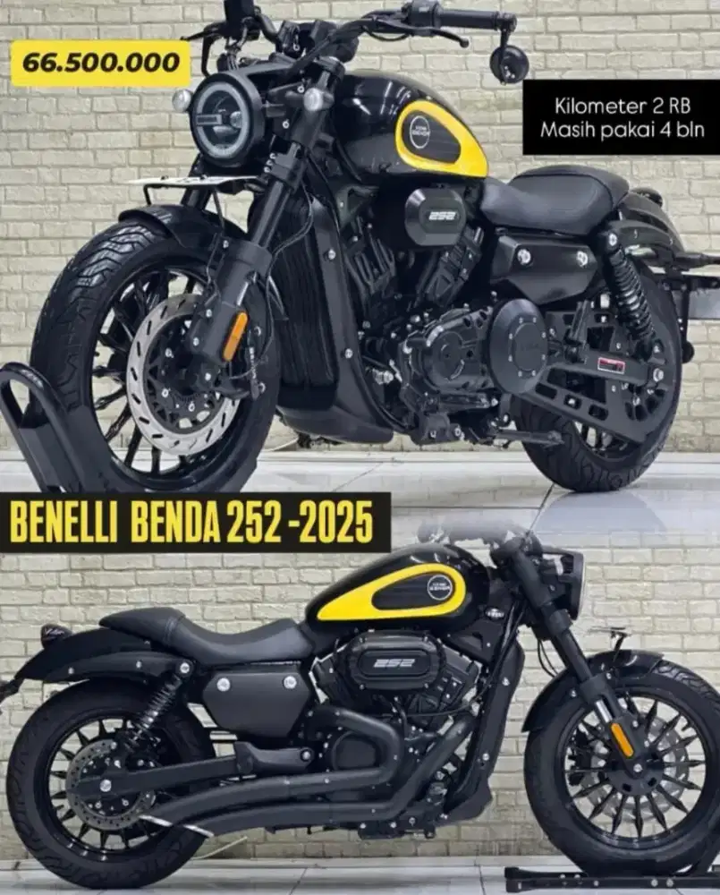 Benda V252 tahun 2025