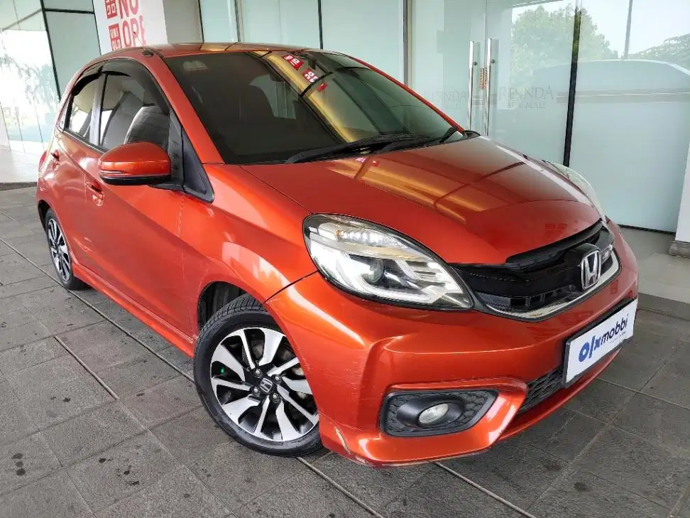 DP MURAH Honda Brio 1.2 RS Bensin-AT 2017 Orange CTZBB