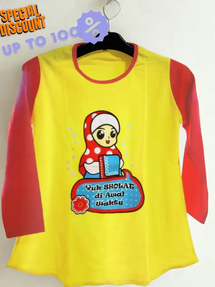 BAJU LENGAN PANJANG ANAK PEREMPUAN