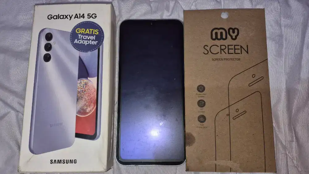 Samsung A14 5G 6/128GB Silver 2024 Second  NEGO