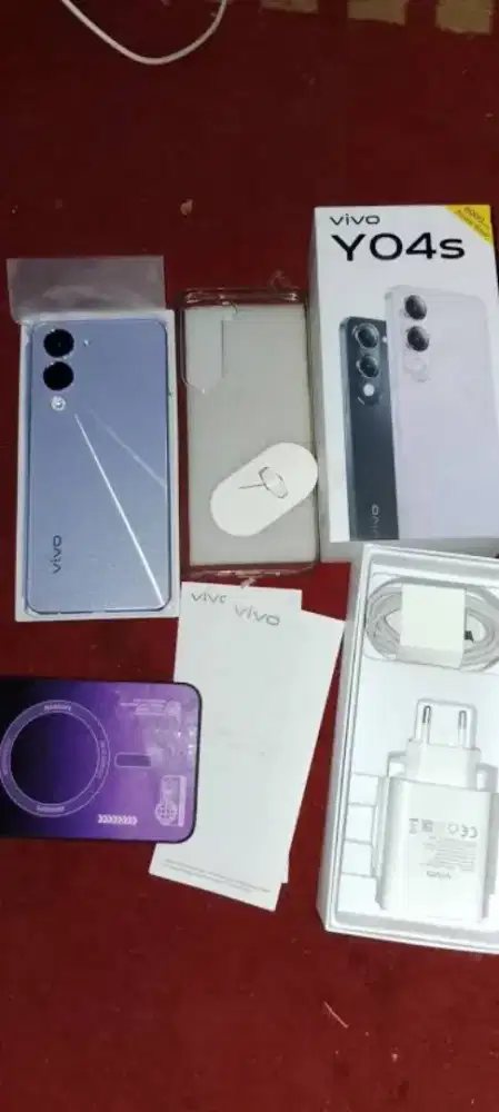 JUAL VIVO Y04S 4+4/64 UNGU