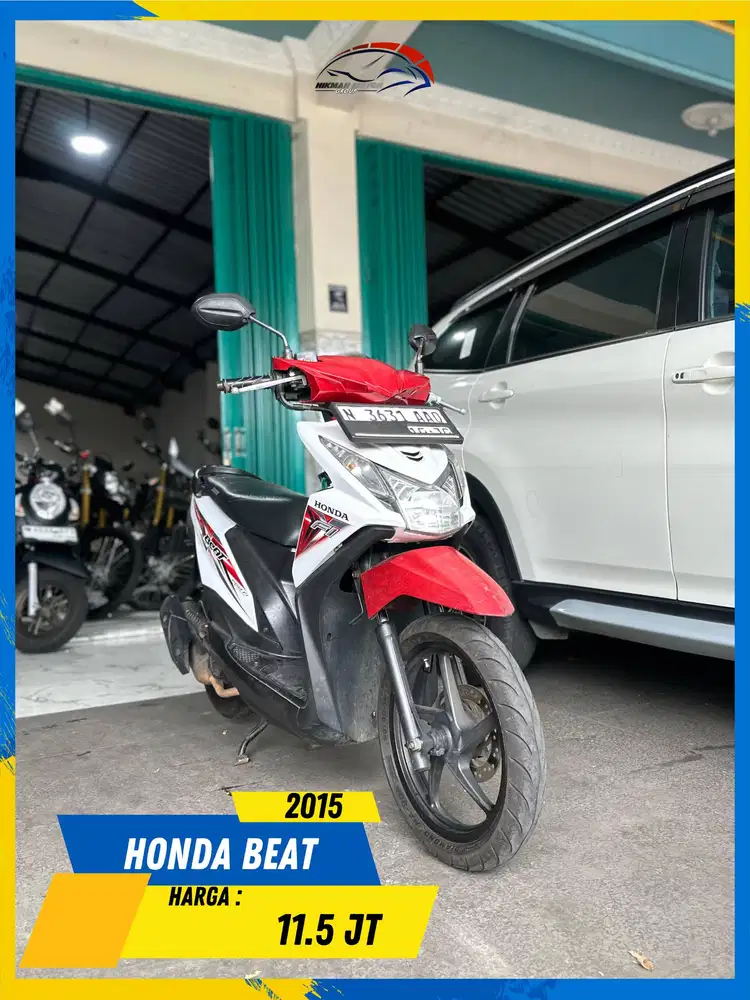 HONDA BEAT 2015 MURAH MERIAH MASZEHH HIKMAH MOTOR KEPUH