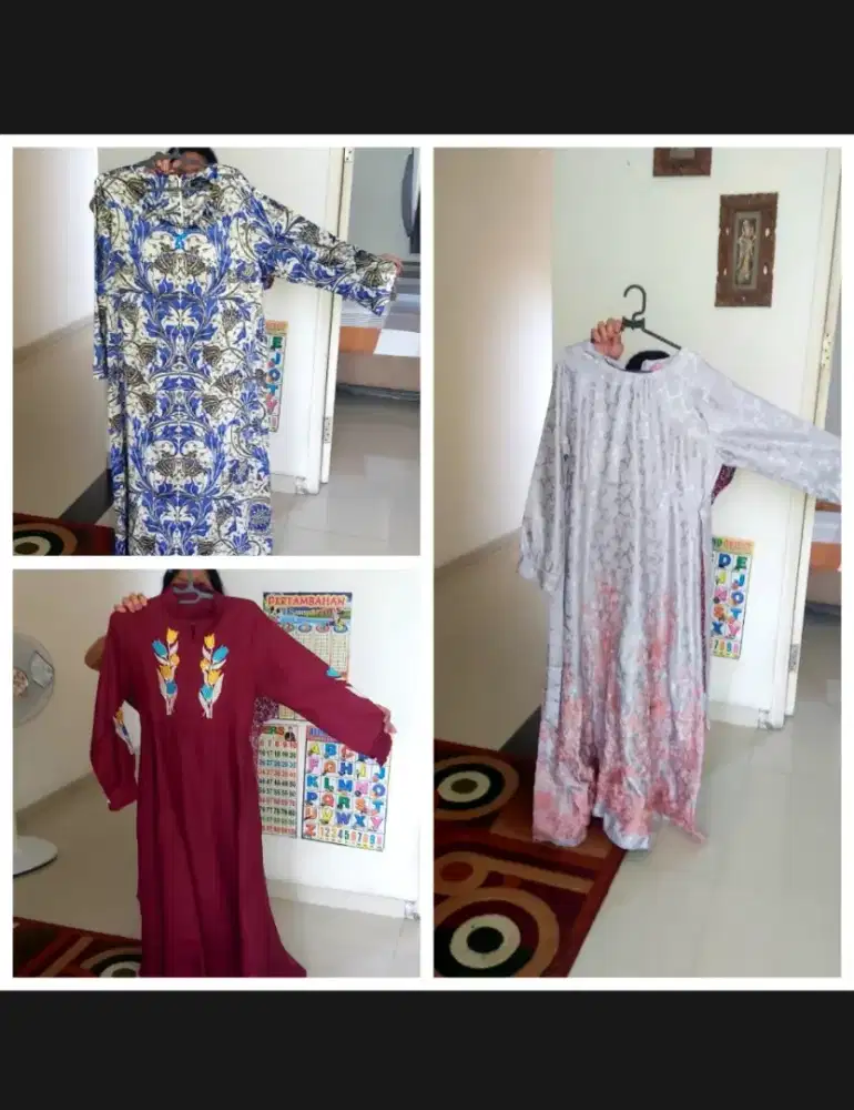 Jual GAMIS 3 baju @250k