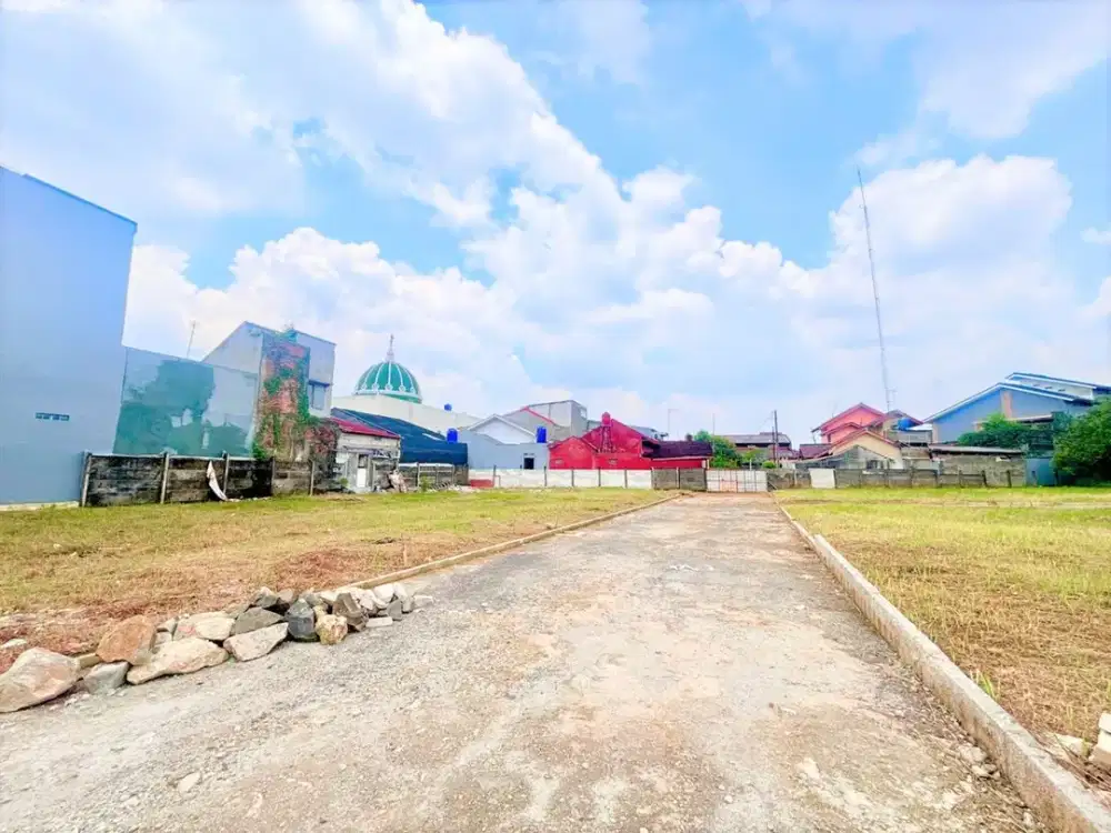 Kavling Strategis 10 Menit ke Tol Tambun, Row Jalan 5 Meter