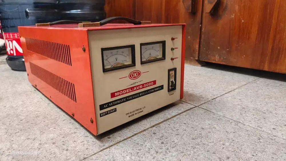 Stabilizer 5000w kondisi normal